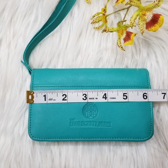 GEMLINE Turquoise Color Wallet Purse Bag . - Picture 10 of 12